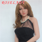 Секс-кукла в соблазнительном черном платье 163 см photo 3