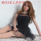 Секс-кукла в соблазнительном черном платье 163 см photo 1