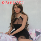 Секс-кукла в соблазнительном черном платье 163 см photo 4