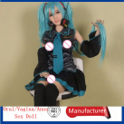 Cиликоновая секс-кукла с цветными волосами 148 см  photo 5