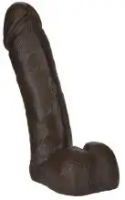 Насадка для страпона VAC-U-LOCK 8 REALISTIC BLACK photo 2