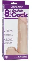 Насадка для страпона VAC-U-LOCK 8 REALISTIC FLESH photo 4