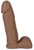 Насадка для страпона VAC-U-LOCK 6 REALISTIC BROWN photo 1