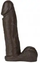 Насадка для страпона VAC-U-LOCK 6 REALISTIC BLACK photo 1