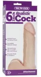 Насадка для страпона VAC-U-LOCK 6 REALISTIC FLESH photo 4