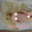 Мини-куколка в нежно-розовой ночнушке 65 см  photo 3