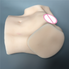 Мастурбатор для анального та вагінального сексу силіконовий photo 3