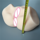 Мастурбатор для анального та вагінального сексу силіконовий photo 6