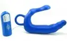 Вибромассажер простаты MEN'S PLEASURE WAND X-L BLUE photo 1