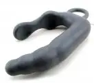 Вибромассажер простаты MEN'S PLEASURE WAND X-L GREY photo 3