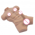 Мастурбатор в виде мужского торса с фаллоимитатором photo 1