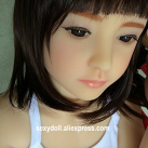 Секс кукла. Силикон. Реалистичная. С плоской грудью. Металлический каркас. 128 см. photo 2