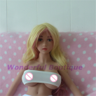 Реалистичная силиконовая секс-кукла с большой грудью, 100 см photo 1