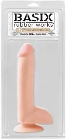 Фаллоимитатор BASIX RUBBER WORKS 8 SUCTION CUP photo 2