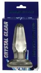 Анальная пробка CRYSTAL CLEAR BRILLIANT BUTT PLUG photo 2