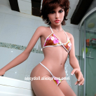 Реалистичная силиконовая кукла с небольшой грудью, вагиной 155 см  photo 2