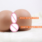 Мастурбатор. Для анального, вагінального сексу. Колір – коричневий. Матеріал – силікон. Вага: 5 кг. photo 5