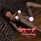 Реалистичная силиконовая кукла с огромной грудью 120 см photo 1