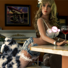 Секс кукла. Материал - силикон. Реалистичная. С большой грудью. 140 см. photo 3