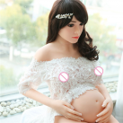 Реалистичная силиконовая кукла беременная с большой грудью, вагиной, ротиком 158 см photo 3