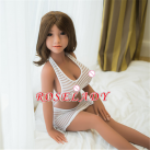 Секс-кукла миниатюрная силиконовая 108 см  photo 5