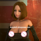 Реалистичная силиконовая кукла с большой грудью, вагиной и точкой G, ротиком 156 см  photo 2