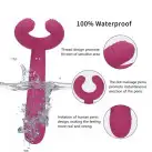 Вібратор для пар Love To Love PLEASE ME - PLUM STAR з трьома моторами, гнучкий photo 3