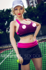 Секс кукла "Теннисистка" с большой грудью - 160 см photo 3