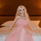 Реалистичная силиконовая кукла с огромной грудью 135 см  photo 3