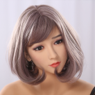 Реалистичная силиконовая кукла с большой грудью, вагиной, ротиком 140 см photo 1