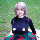 Реалистичная силиконовая кукла с большой грудью 158 см photo 2