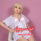 Реалистичная секс-кукла блондинка в белом халатике 165 см photo 3