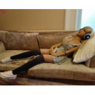 Реалистичная силиконовая кукла с большой грудью, вагиной, ротиком, анусом 145 см  photo 6