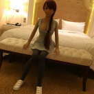 Реалистичная силиконовая кукла с большой грудью, вагиной, ротиком, анусом 145 см  photo 1