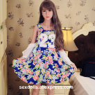 Реалистичная силиконовая кукла с небольшой грудью чашка В 156 см  photo 2