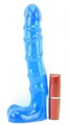 Фаллоимитатор RAGING HARD-ONS SLIMLINE COBALT BLUE photo 3