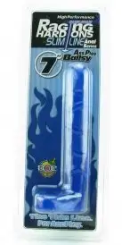 Фаллоимитатор RAGING HARD-ONS SLIMLINE COBALT BLUE photo 5