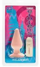 Анальная пробка с вибрацией VIBRO EROTEMS BUTT PLUGS FLESH photo 2