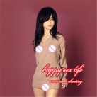 Секс кукла из силикона с закрытыми глазами - 163 см photo 1