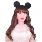 Реалистичная силиконовая кукла-мастурбатор с большой грудью для орального секса photo 2