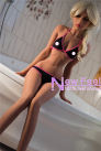 Силиконовая секс кукла с тонкой талией и с загорелой кожей - 155 см photo 3