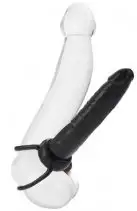 Фаллос-насадка ACCOMODATOR DUAL PENETRATORS BLACK photo 1