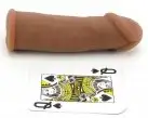 Удлиняющая насадка FUTUROTIC PENIS EXTENDER BROWN photo 2