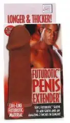 Удлиняющая насадка FUTUROTIC PENIS EXTENDER BROWN photo 4