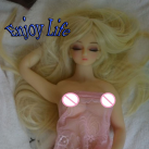 Реалистичная силиконовая мини-кукла с большой грудью и закрытыми глазамы 65 см photo 3