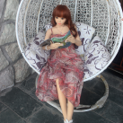 Реалистичная силиконовая кукла с большой грудью, вагиной JELLYDOLL 158 см photo 1