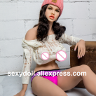Реалистичная силиконовая кукла с большой грудью, вагиной 170 см photo 2