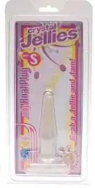 Анальная пробка CRYSTAL JELLIES SMALL BUTT PLUG CLEAR photo 5