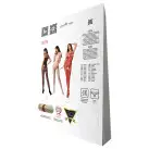 Ажурный бодистокинг с интимными вырезами Passion BS076 black photo 5