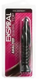Анальная пробка ENSPIRAL ANAL TOY BLACK photo 4